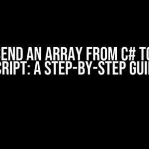 How to Send an Array from C# to MATLAB Script: A Step-by-Step Guide