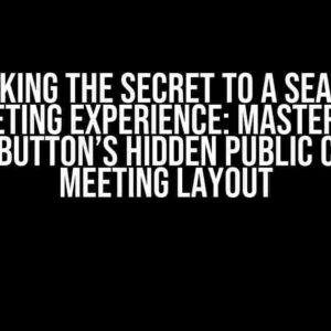 Unlocking the Secret to a Seamless Meeting Experience: Mastering BigBlueButton’s Hidden Public Chat for Meeting Layout